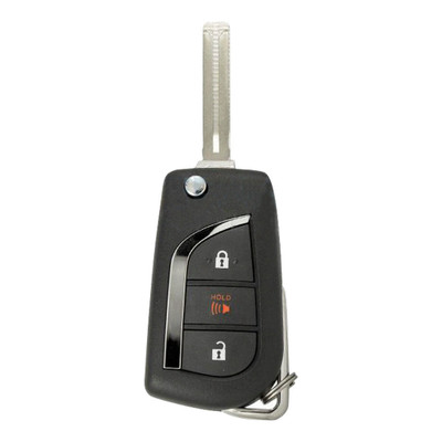 Toyota 3 Button Remote Flip Key For US Production GQ4-73T, 89070-0R300, 315 MHz - New, OEM