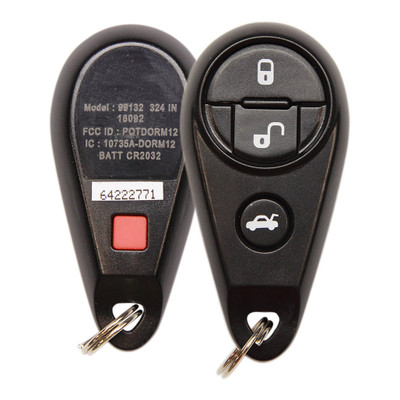 Strattec (5931637) Subaru 4 Button Remote NHVWB1U711, 88036-XA010, 433 MHz - New, OEM