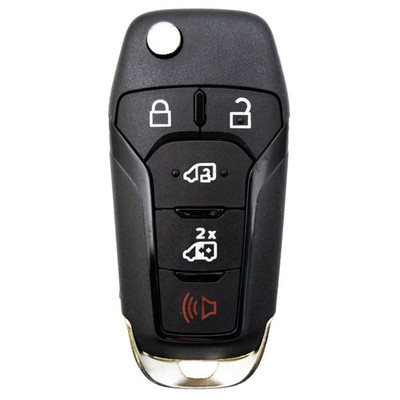 Keyless2Go Ford 5 Button Remote Flip Key N5F-A08TAA, 164-R8255, 315 MHz - Premium Aftermarket