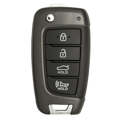 Hyundai 4 Button Remote Flip Key NYOSYEC4TX1707, 95430-J0700 (HC), 433 MHz - New, OEM