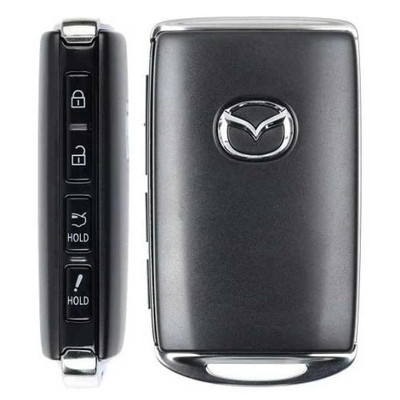 Mazda 4-Button Smart Key WAZSKE13D03 DJG2-67-5RY 315 MHz, New OEM