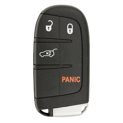 Jeep 4 Button Smart Key M3N-40821302, 68143504AB, 433 MHz - New, OEM