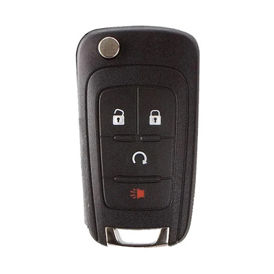 ILCO 4 Button Remote Flip Key For GM, KR55WK50073