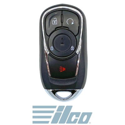 Ilco (AX00013310) Buick 4 Button Smart Key HYQ4EA, 433 MHz - Aftermarket
