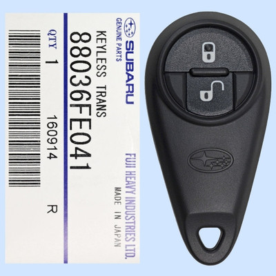 Subaru 2 Button Remote NHVWB1U711, 88036 FE041, 433 MHz - New, OEM