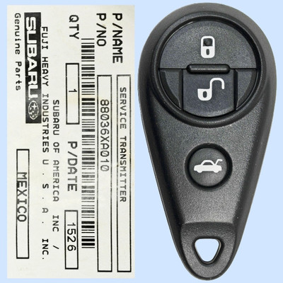 Subaru 4-Button Remote NHVWB1U711 88036 XA010 - New OEM