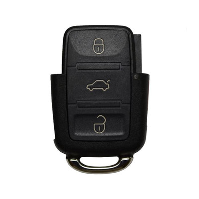 Volkswagen 4 Button Remote Flip Key NBG735868T, 1J0959753T, 315 MHz - Aftermarket - Closeout