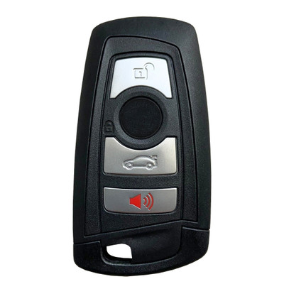 BMW 4-Button Smart Key YGOHUF5767 8723600-02 433 MHz, Refurbished Recase