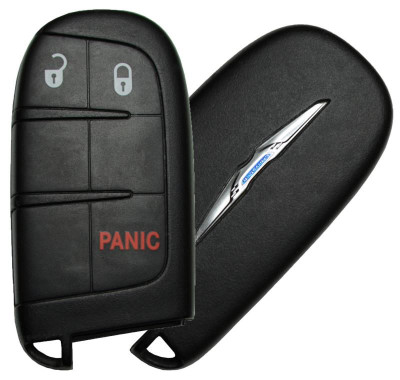Chrysler 3 Button Smart Key M3N-40821302, 433 MHz, Refurbished, Grade A