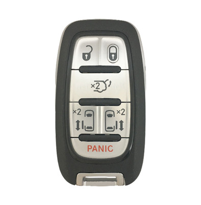Chrysler 6 Button Smart Key M3N-97395900, 68241532, 433 MHz - Refurbished, Recase