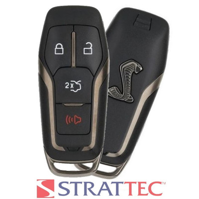 Strattec (5928966) Ford 4 Button 1-Way Smart Key M3N-A2C31243800, 164-R8143, 315 MHz - New, OEM