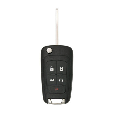 GM 5 Button Remote Head Key HU100 (V0001-Z6000) - Refurbished, Grade A