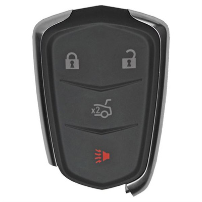 Cadillac 4 Button Smart Key HYQ2AB, 13510253, 315 MHz - Refurbished, Recase