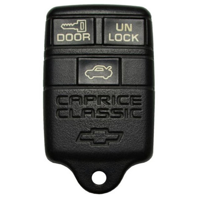 Chevrolet 3 Button Remote ABO0104T, 10205674, 315 MHz - Refurbished, Grade A