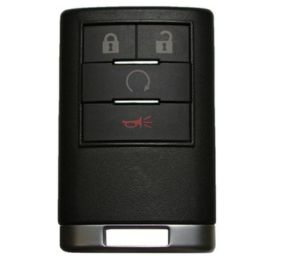 Cadillac 4-Button Remote OUC6000066 OUC6000223 22756463 - Refurbished Recase