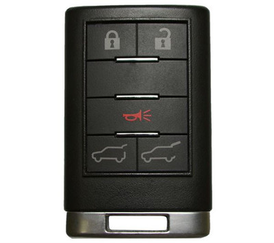 Cadillac 5-Button Remote OUC6000066 OUC6000223 20869059 - Refurbished Recase