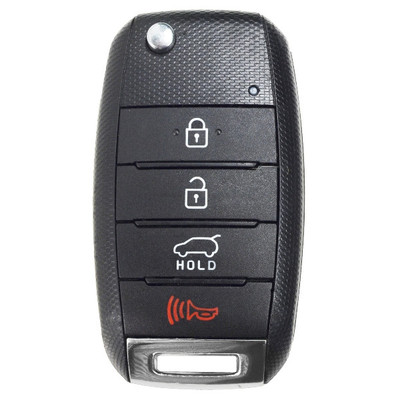 Kia 4 Button Remote Flip Key TQ8-RKE-4F19 (YP PE 4BT), 95430-A9150, 433 MHz - Refurbished, Grade A