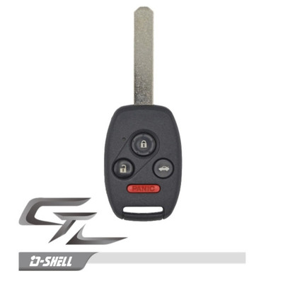 Honda/Acura 4 Button Remote Head Key N5F-AO5TAA, IN DURASHELL - Refurbished, Recase in Durashell