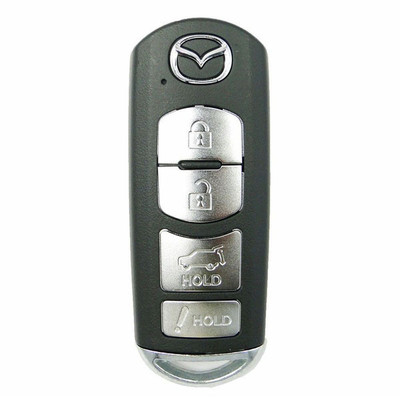 Mazda 4 Button Smart Key WAZSKE13D02, TK52-67-5DY, 315 MHz - New OEM