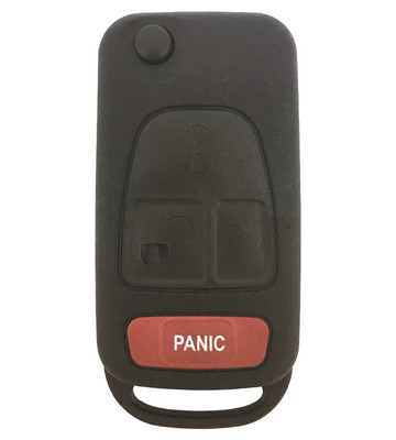 Mercedes 4 Button Remote Flip Key NCZMB1K, 439701, 315 MHz - Refurbished, Recase