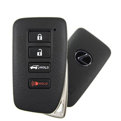 Lexus 4 Button Smart Key (G Board - 0020) HYQ14FBA, 89904-78070, 315 MHz - Refurbished, Grade A