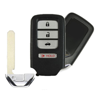 Honda 4-Button Smart Key KR5V2X V41 72147-TBA-A01 433 MHz, Aftermarket - Closeout