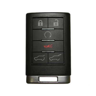 Cadillac 6 Button Driver 1 Remote OUC6000066, OUC6000223, 22756465, 315 MHz - Refurbished, Grade A