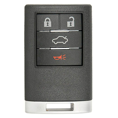 Cadillac 4 Button Remote Driver 1 OUC6000066 OUC6000223 22889449 - Refurbished, Recase