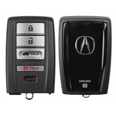 Acura 4 Button Driver 2 Smart Key KR5T21, 72147-TJB-A11, 433 MHz - Refurbished, Grade A