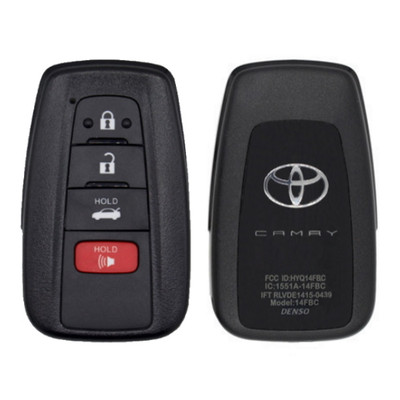 Toyota 4 Button Japan Production Smart Key HYQ14FBC, 89904-33550, 315 MHz - Refurbished, Grade A