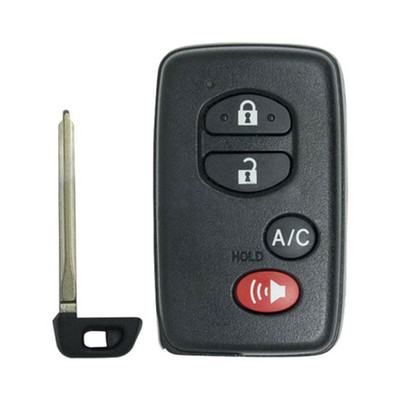 Toyota 4 Button with A/C Proximity Remote Smart Key HYQ14AAB (E Board 3370) 89904-47420 - Refurbished A 181383