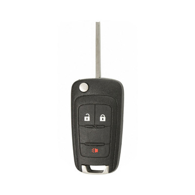 Chevrolet 3 Button Remote Flip Key OHT01060512 20873623 (Non-PEPS) - Refurbished B 182221