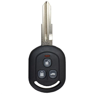 Chevrolet 3 Button Remote Head Key Non-Chipped VQQRK960NAT, 95960309, 315 MHz - Refurbished, Recase