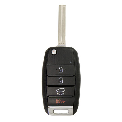 Kia 4 Button Remote Flip Key TQ8-RKE-4F19, 95430-A9100, 433 MHz - Refurbished, Grade B