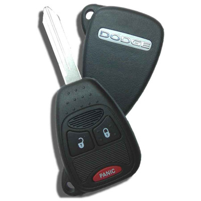 Dodge 3 Button Remote Head Key OHT692715AA, 05179513AC, 315 MHz - New, OEM