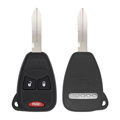 Dodge 3 Button Remote Head Key OHT692715AA, 05179513AC, 315 MHz - New, OEM