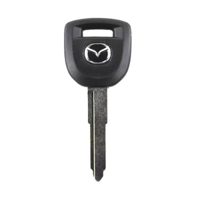 Mazda Silver Logo MAZ24R-PT Transponder Key F1Y1-76-2GX, 4D-63 80-Bit - New, OEM