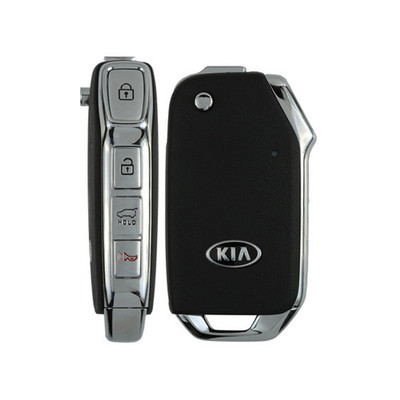 Kia 4 Button Remote Flip Key SY5SKRGE04, 95430-K0110, 433 MHz - Refurbished, Grade A