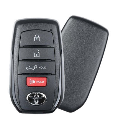 Toyota 4 Button Proximity Smart Key HYQ14FBW, 8990H-0A020, 315 MHz - New, OEM