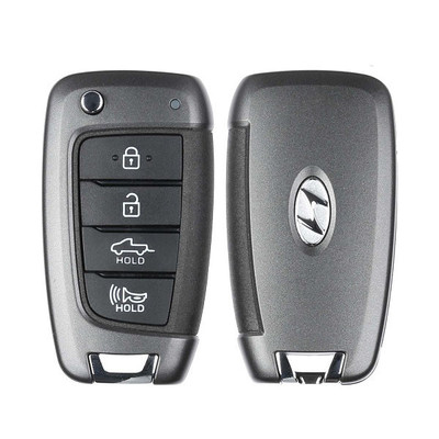 Hyundai 4 Button Remote Flip Key TQ8-RKE-4F40 95430-K5010, 433 MHz - New, OEM