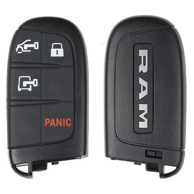 RAM Promaster 4 Button Smart Key M3N-40821302, 7FF24LXHAB, 433 MHz - Refurbished, Grade A
