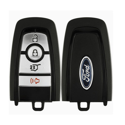 Strattec (5946045) Ford 4 Button Proximity Smart Key M3N-A3C108397, 164-R8354, 433 MHz - New, OEM