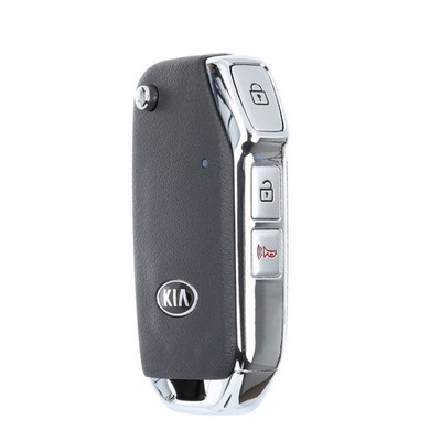 Kia 3 Button Remote Flip Key NYOSYEK4TX1907, 95430-Q5500, 433 MHz - New, OEM
