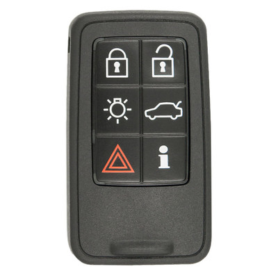 Volvo 6 Button Proximity Smart Key (With PCC) KR55WK49266, 30659496, 902 MHz - New OEM