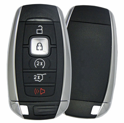 Lincoln 5 Button Smart Key 2-Way M3N-A2C940780, 164-R8226, 902 MHz - Aftermarket
