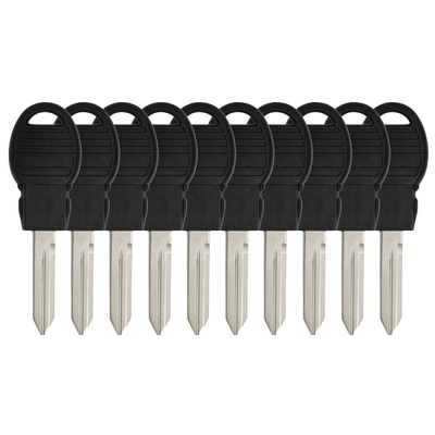 Chrysler Dodge Jeep Ram Y170-PT Transponder Key, Philips ID 46, 10 Pack - Aftermarket