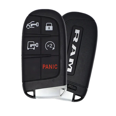 Ram 5 Button Smart Key M3N-40821302, 7FF25LXHAB, 433 MHz - Refurbished, Grade A