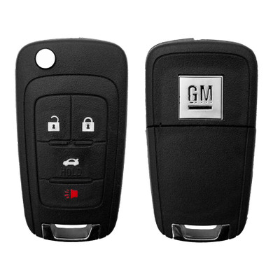 GM 4 Button Proximity Flip Key P409MK74946931, OHT05918179, 315 MHz - New, OEM