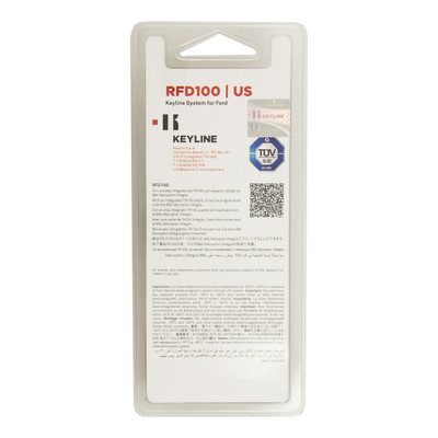 KEYLINE (RFD100-US-40) Cloneable Remote Head Key