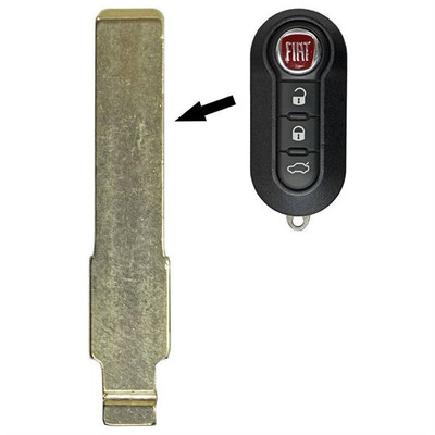 Fiat RAM Flip Key Switch Blade Replacement SIP22 - Aftermarket